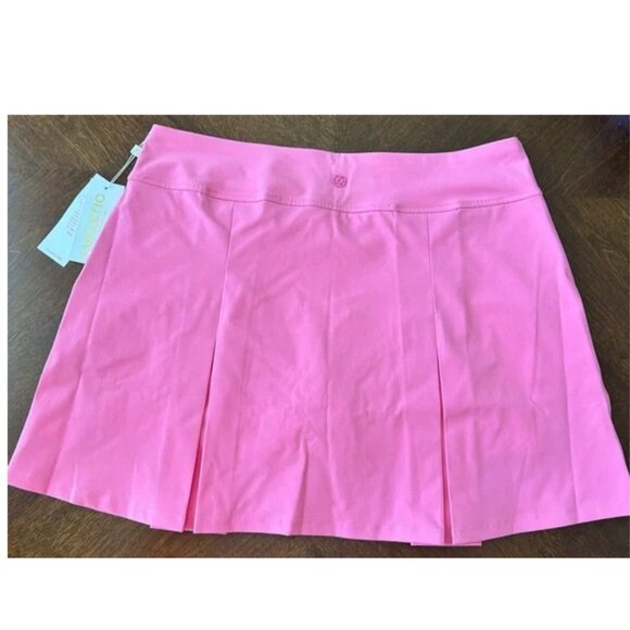 Lilly Pulitzer Size 10 Luxletic Shasta Skort Confetti Pink - Picture 4 of 5